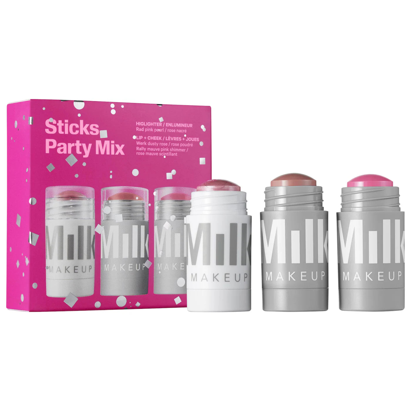 Pre Venta: MILK MAKEUP | Sticks Party Mix Cream Blush + Highlighter Set