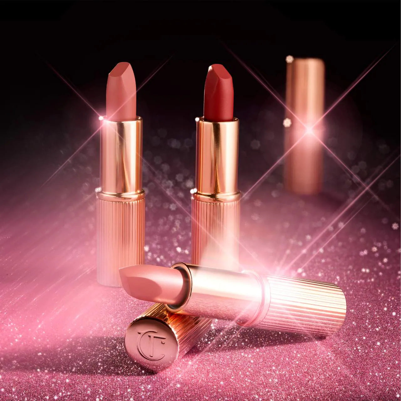 Pre Venta: Charlotte Tilbury | Mini Iconic Hollywood Lipstick Trio Set