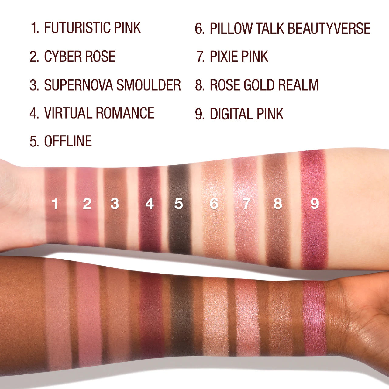 Pre Venta: Charlotte Tilbury | Pillow Talk Beautyverse Love Eyeshadow Palette