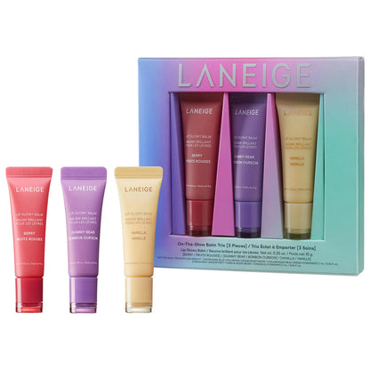 Pre Venta: LANEIGE | On-the-Glow Lip Balm Trio