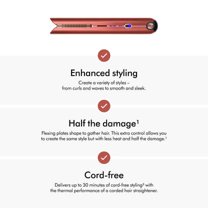 Pre Venta: Dyson | Special Edition Corrale™ Styler Straightener in Strawberry Bronze