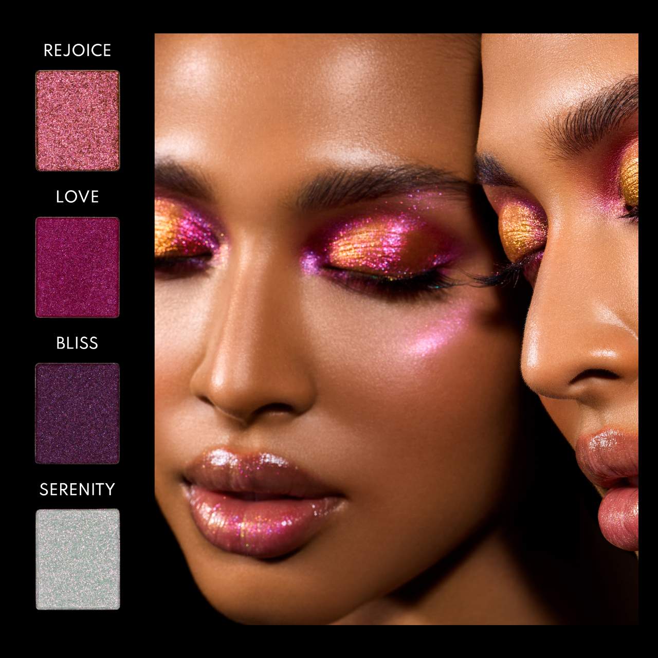 Pre Venta: Danessa Myricks Beauty | LIGHTWORK VI The Freedom Palette: Magnetic, Customizable, Stackable Palette with Illuminating Pigments for Eyes, Face & Lips