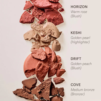 Pre-orden: ILIA | The Ethereal Baked Face Palette - Long-Wear Bronzer, Highlighter & Blush