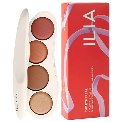 Pre-orden: ILIA | The Ethereal Baked Face Palette - Long-Wear Bronzer, Highlighter & Blush