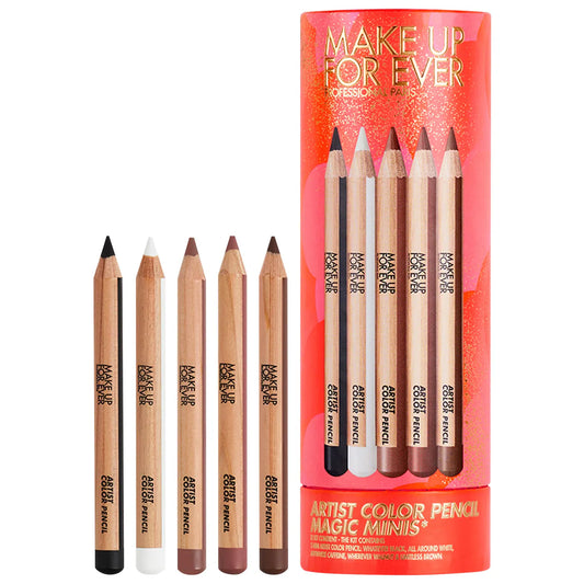 Pre Venta: MAKE UP FOR EVER | Mini Artist Color Pencil Lipliner & Eyeliner Kit