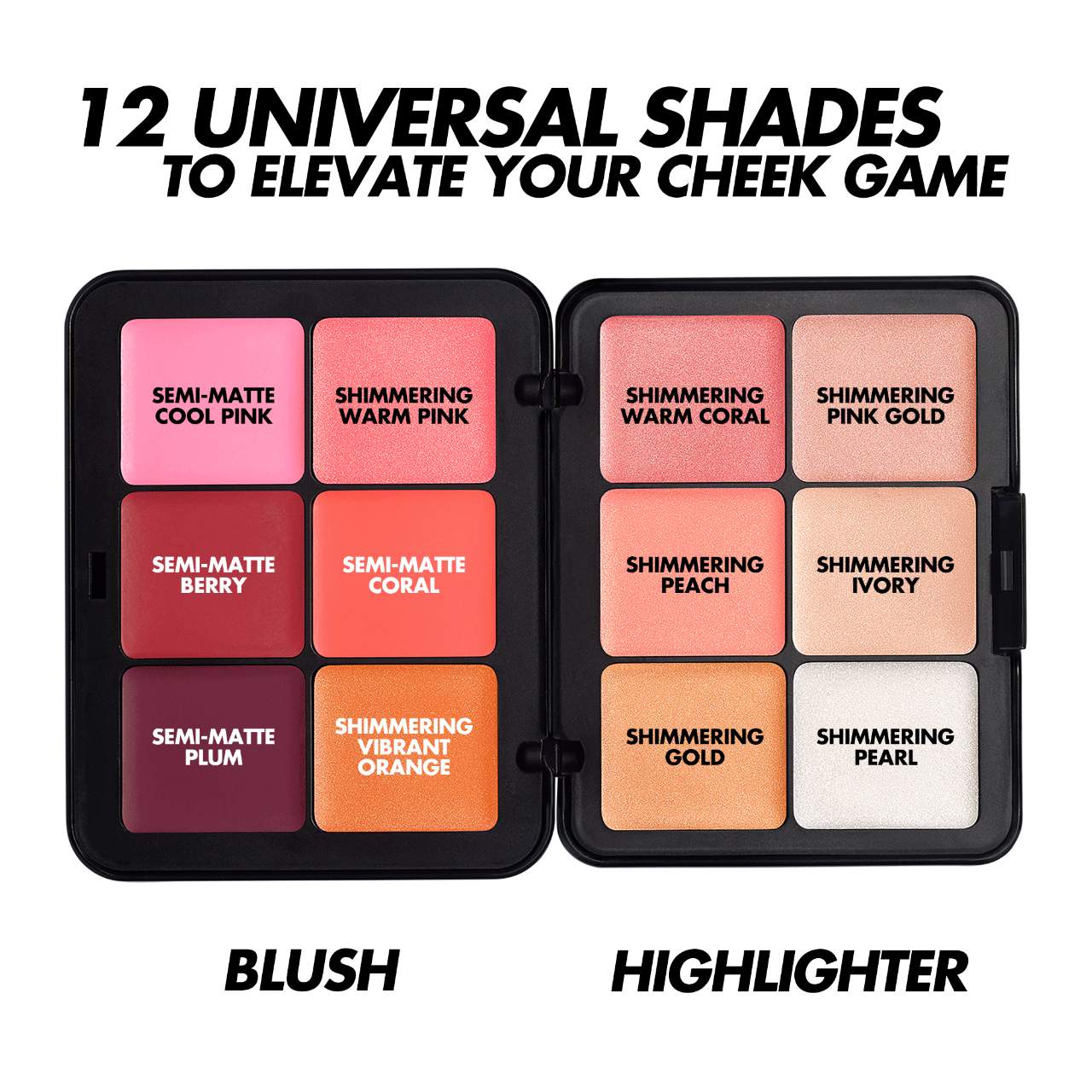 Pre Venta: MAKE UP FOR EVER | HD Skin Blush & Glow Longwear Cream Face Palette