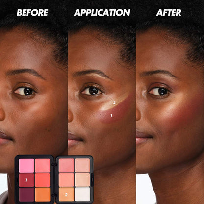 Pre Venta: MAKE UP FOR EVER | HD Skin Blush & Glow Longwear Cream Face Palette