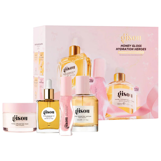 Pre Venta: Gisou | Honey Gloss Hydration Heroes Hair Value Set