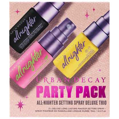 Pre Venta: Urban Decay | Mini Party Pack All Nighter Setting Spray Trio - Holiday Makeup Set