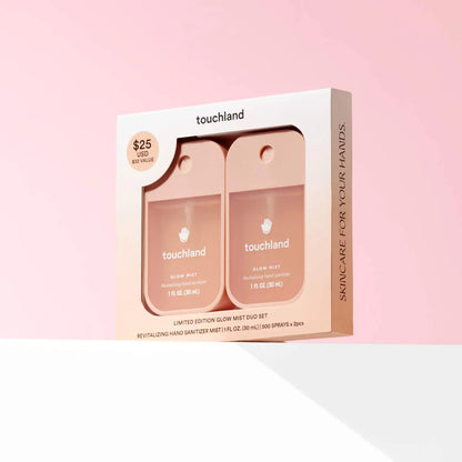 Pre Venta: Touchland | Limited Edition Glow Mist Revitalizing Hand Sanitizer Duo Value Set