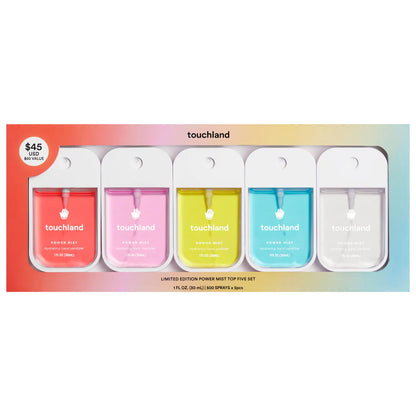 Pre Venta: Touchland | Limited Edition Power Mist Top Five Value Set