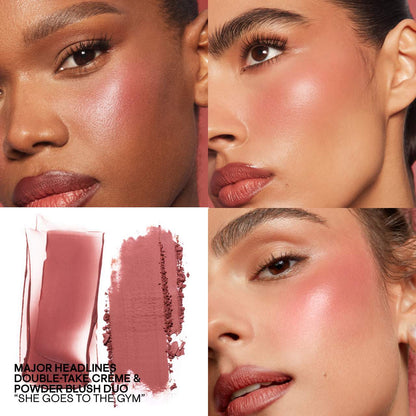 PATRICK TA | Major Headlines Double-Take Crème & Powder Blush Duo