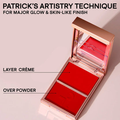 PATRICK TA | Major Headlines Double-Take Crème & Powder Blush Duo