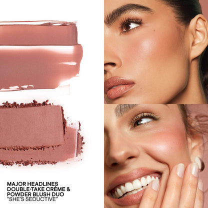 PATRICK TA | Major Headlines Double-Take Crème & Powder Blush Duo