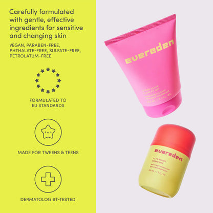 Evereden | Teen Oil-Free Gel-Cream Moisturizer for Blemish-Prone Skin (Hidratante Facial en Gel-Crema Libre de Aceite para Adolescentes con Piel Propensa a Imperfecciones) | Pre-orden