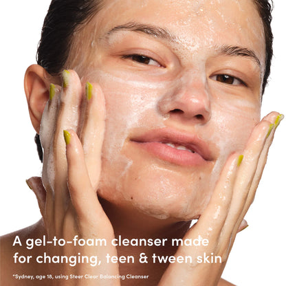 Evereden | Teen Oil-Free Balancing Cleanser for Blemish-Prone Skin (Limpiador Facial Equilibrante Libre de Aceite para Adolescentes con Piel Propensa a Imperfecciones) | Pre-orden