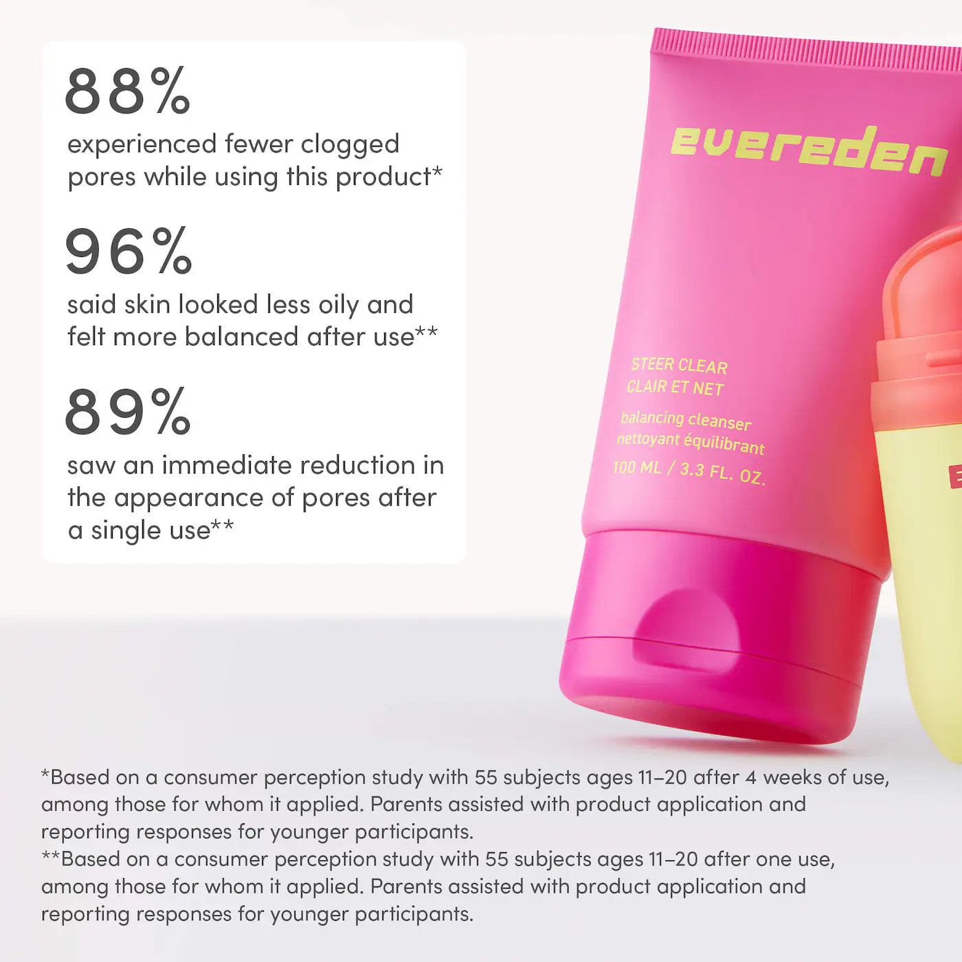 Evereden | Teen Oil-Free Balancing Cleanser for Blemish-Prone Skin (Limpiador Facial Equilibrante Libre de Aceite para Adolescentes con Piel Propensa a Imperfecciones) | Pre-orden