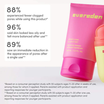 Evereden | Teen Oil-Free Balancing Cleanser for Blemish-Prone Skin (Limpiador Facial Equilibrante Libre de Aceite para Adolescentes con Piel Propensa a Imperfecciones) | Pre-orden