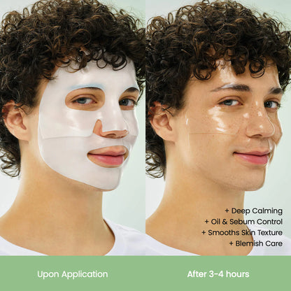 Pre-orden: Biodance | Refreshing Sea Kelp Real Deep Mask - 4 pack for Calming & Sebum Control