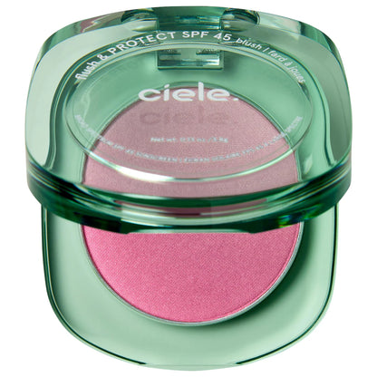 Pre-orden: ciele | flush & PROTECT SPF 45+ powder blush