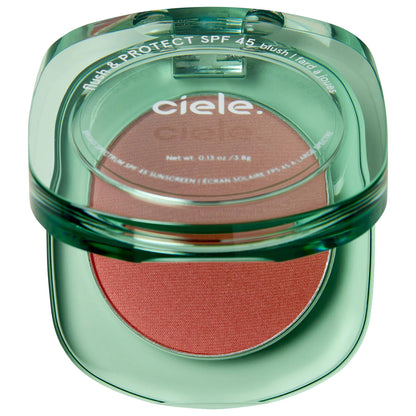 Pre-orden: ciele | flush & PROTECT SPF 45+ powder blush