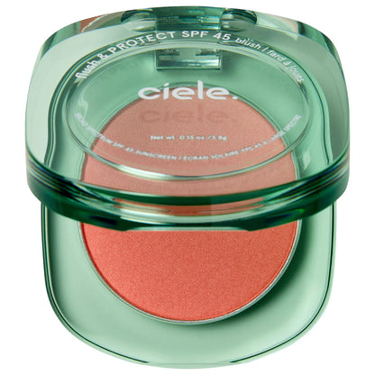 Pre-orden: ciele | flush & PROTECT SPF 45+ powder blush