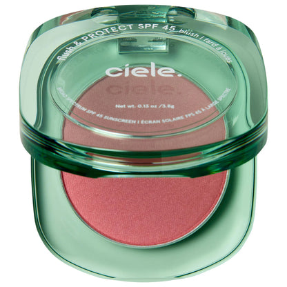 Pre-orden: ciele | flush & PROTECT SPF 45+ powder blush