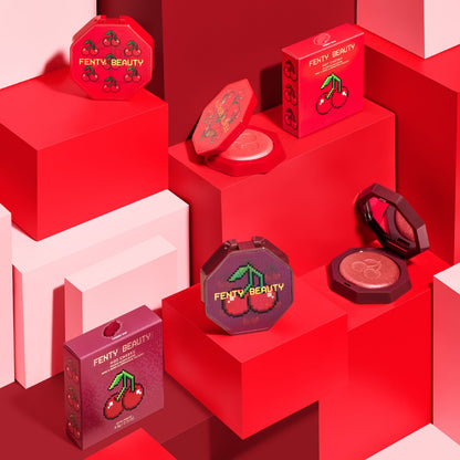 Pre orden: Fenty Beauty | Cherry Mouth 3-Piece Lip Set + Pouch