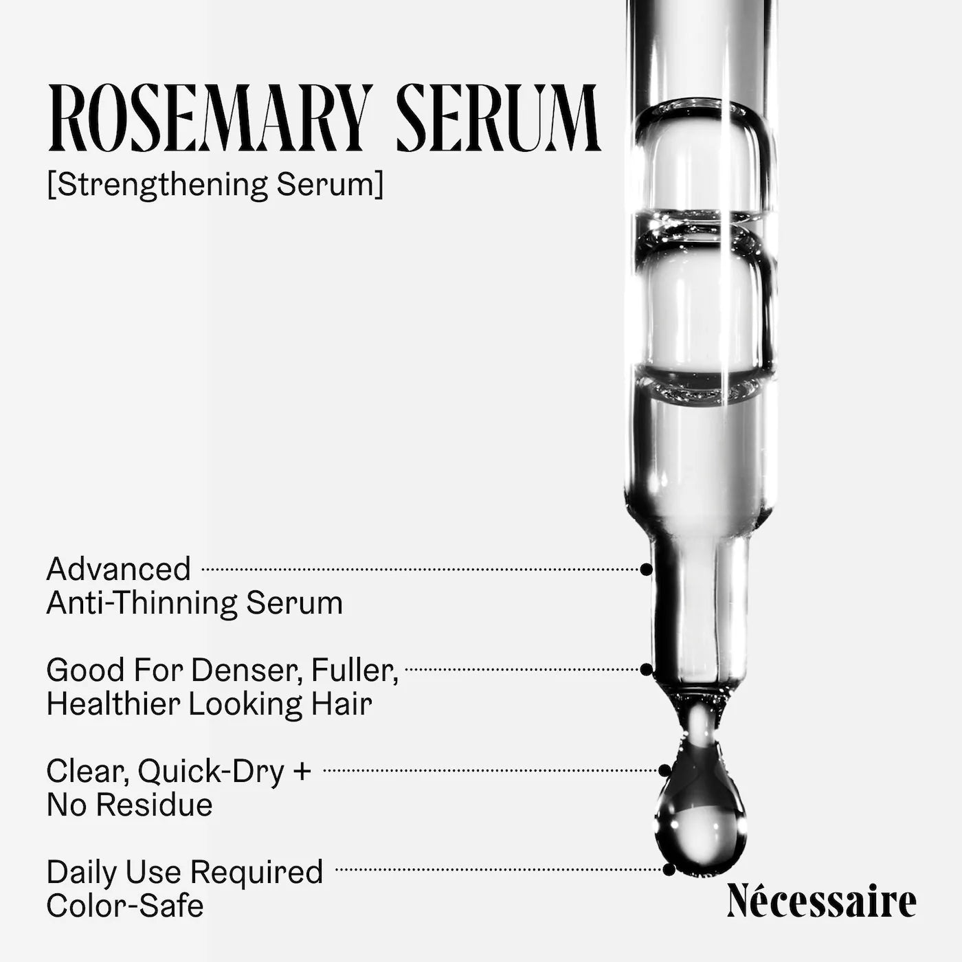 Pre-orden: Nécessaire | Rosemary Serum For Thinning Hair