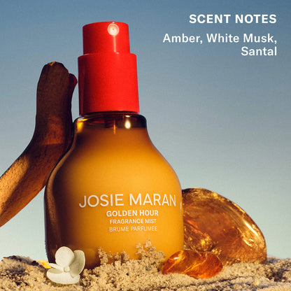 Pre-orden: Josie Maran | Golden Hour - Body + Hair Fragrance Mist with 100% Natural Scents