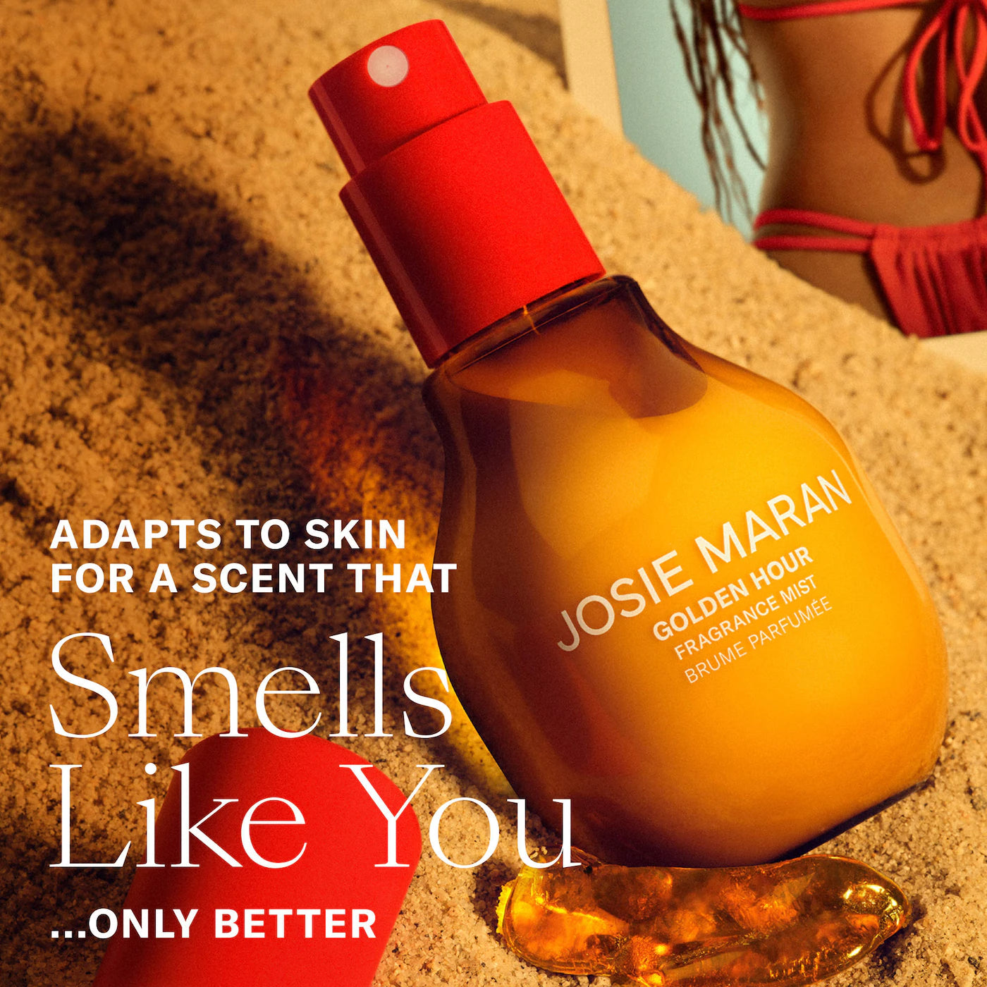 Pre-orden: Josie Maran | Golden Hour - Body + Hair Fragrance Mist with 100% Natural Scents
