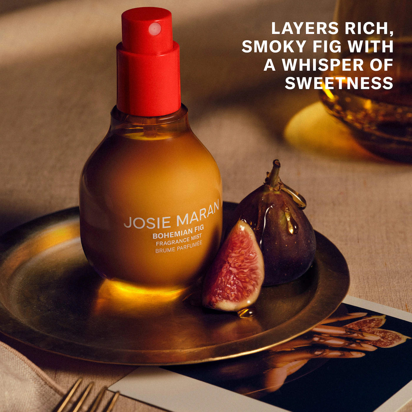Pre-orden: Josie Maran | Bohemian Fig - Body + Hair Fragrance Mist with 100% Natural Scents