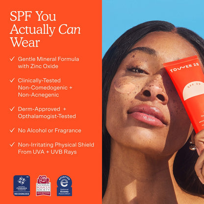 Pre-order: Tower 28 Beauty | SOS FaceGuard SPF 30 Mineral Sunscreen