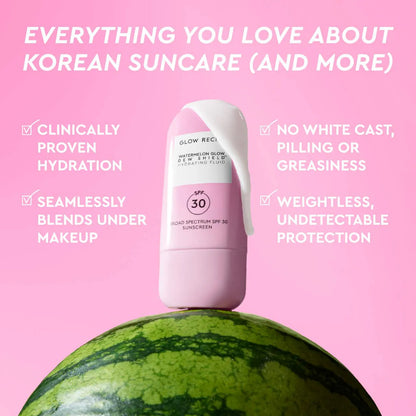 Pre orden: Glow Recipe | Dew Shield SPF 30 Hydrating Fluid Sunscreen
