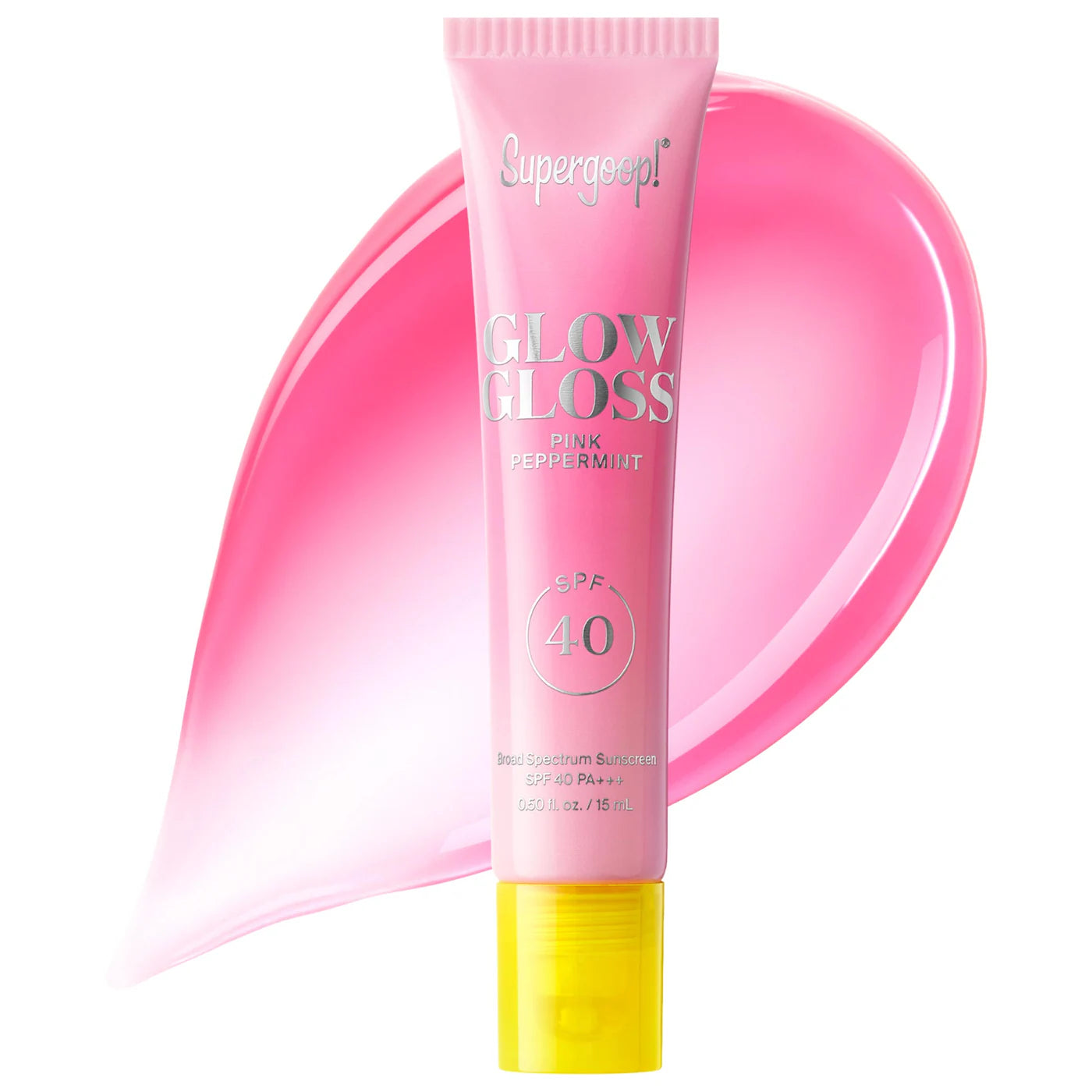 Pre-order: Supergoop! | Glow Gloss Lip Balm with Peptides and Shae Butter