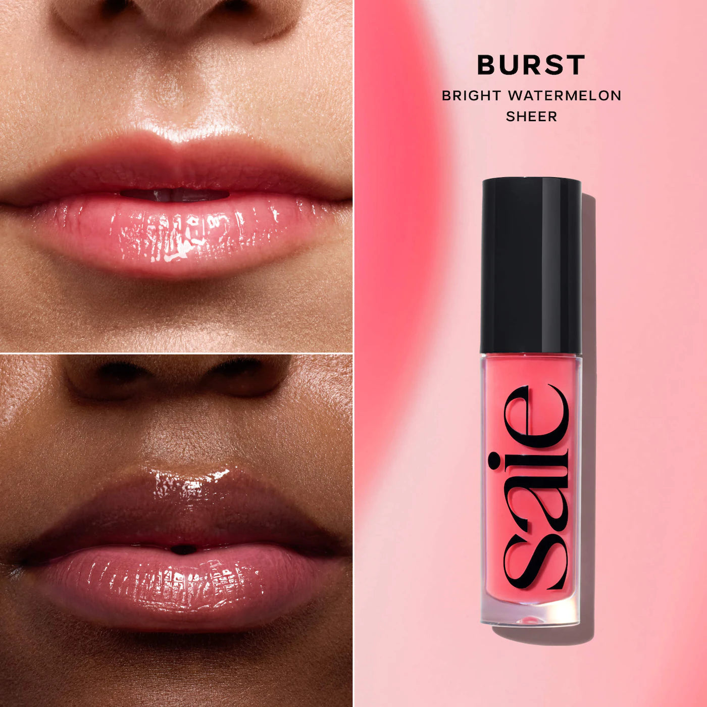 Saie | Glossybounce™ High-Shine Hydrating Lip Gloss Oil