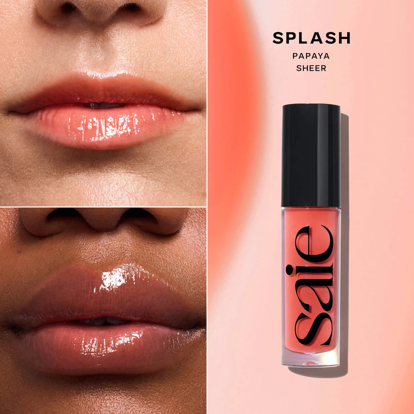 Saie | Glossybounce™ High-Shine Hydrating Lip Gloss Oil