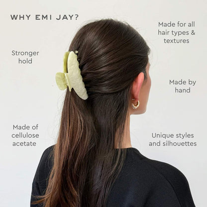 Pre-order: Emi Jay  Big Effing Clip® Hair Claw in Lemon Sugar