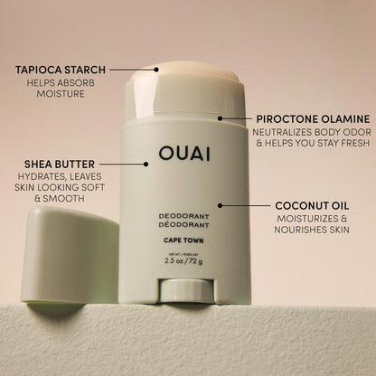 Pre-orden: OUAI | Cape Town Aluminum Free Deodorant