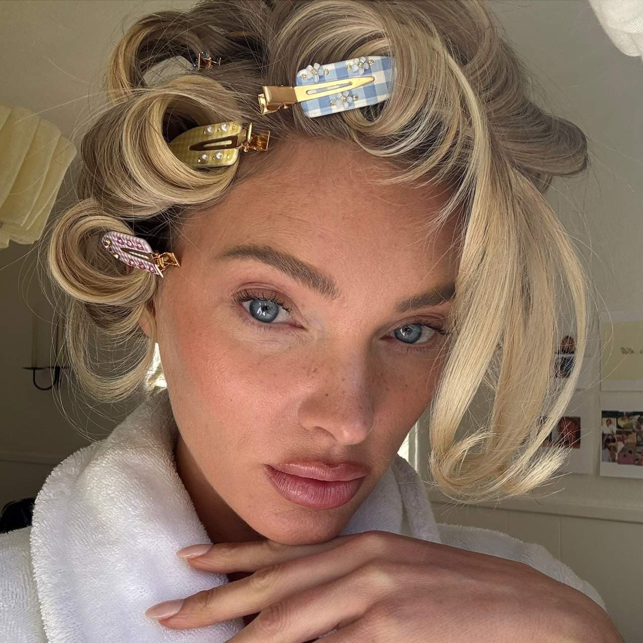 Pre-order: Emi Jay | Popstar Hair Setting Clips in Berry Parfait