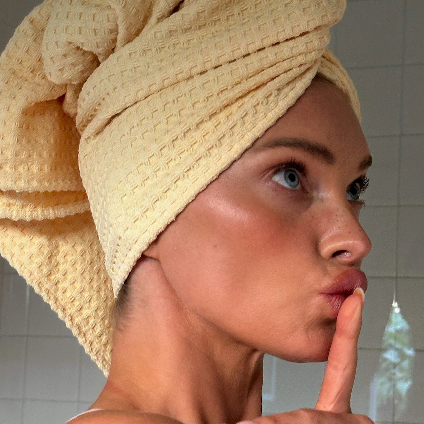 Pre-order: Emi Jay | Heavenly Hair Towel in Buttercup
