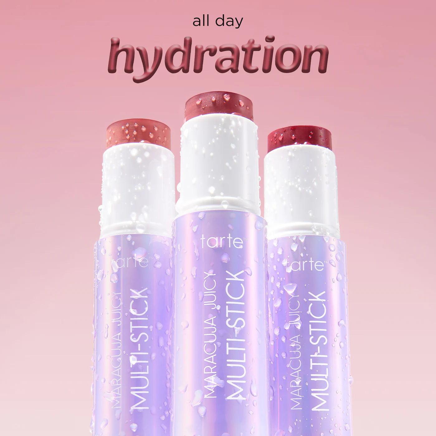 Pre-order: tarte | maracuja multi-stick cream blush stick & lip tint with hyaluronic acid