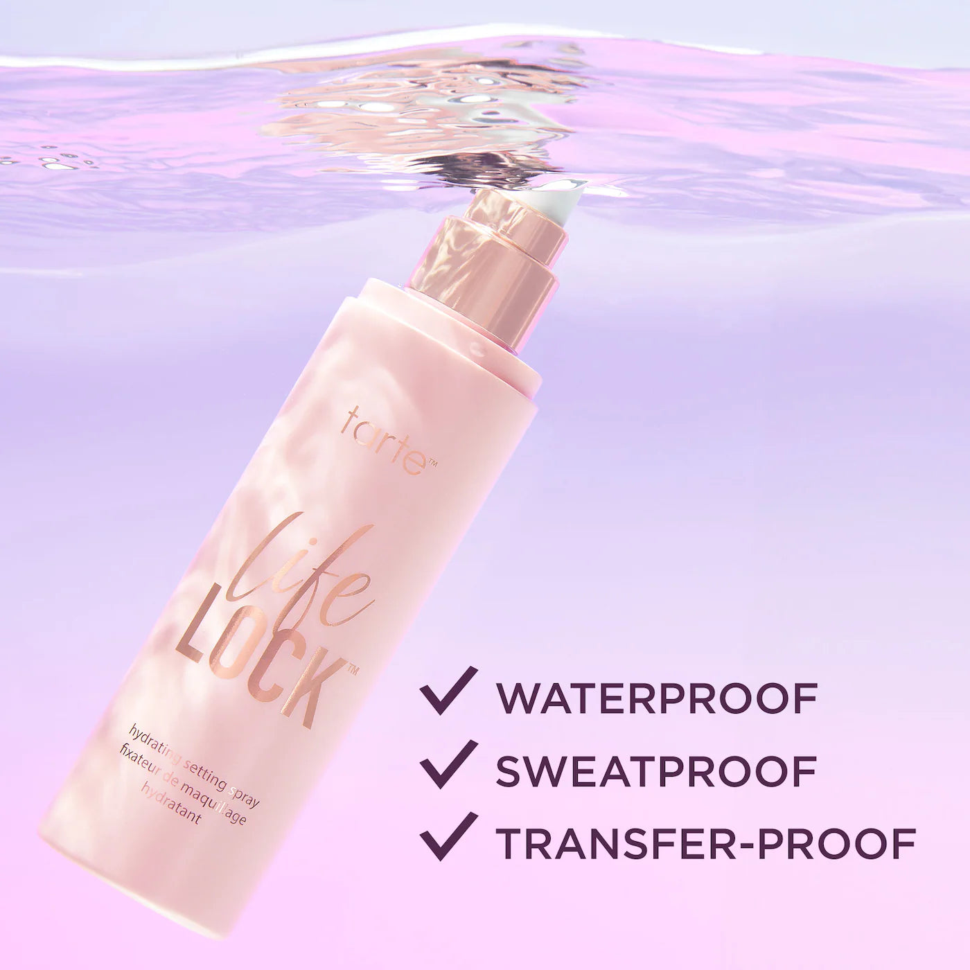 Pre-orden: tarte | prep, set & lock setting powder & spray duo