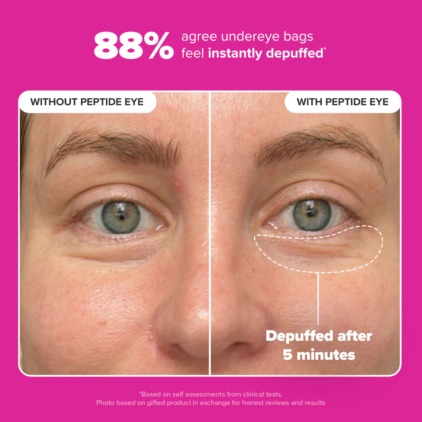 Pre-orden: Paula's Choice | Pro-Collagen Peptide Firming Eye Gel Serum to Depuff & Lift