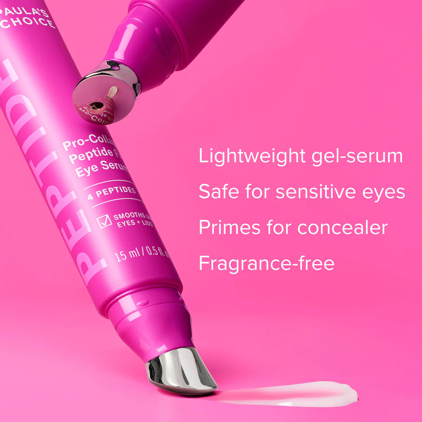 Pre-orden: Paula's Choice | Pro-Collagen Peptide Firming Eye Gel Serum to Depuff & Lift