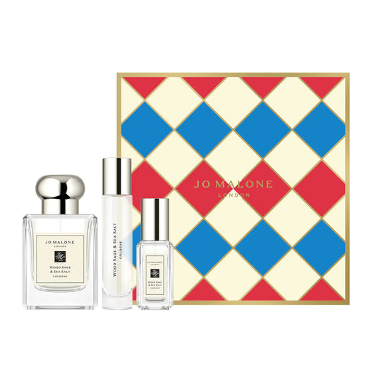 Pre-orden: Jo Malone London | Wood Sage & Sea Salt Cologne Trio Gift Set