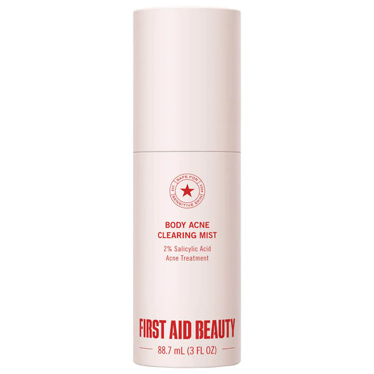 Pre-order: First Aid Beauty | Body Acne Clearing Mist  - 2% Salicylic Acid Acne Treatment