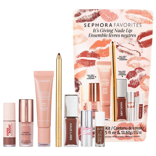 Pre-order: Sephora Favorites | It's Giving Nude Lip Makeup Value Set