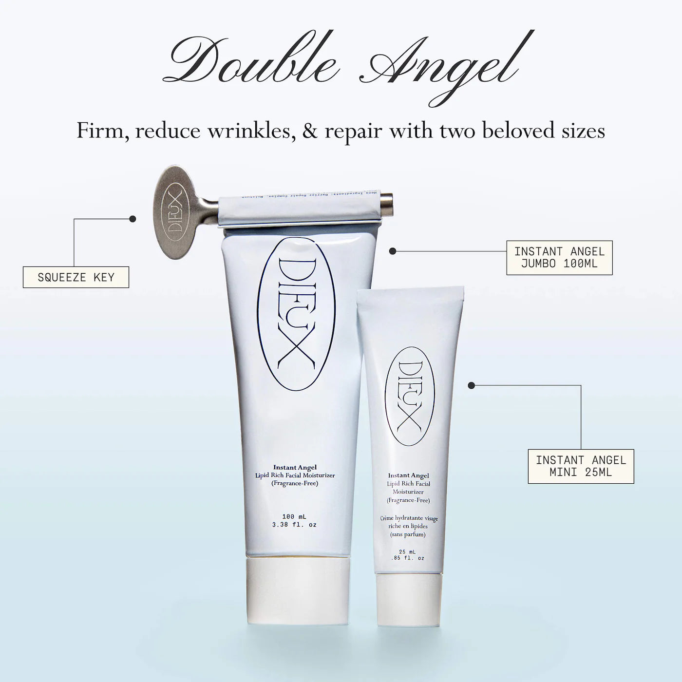 Pre-orden: Dieux | Double Angel Firm, Repair, and Moisturize Kit