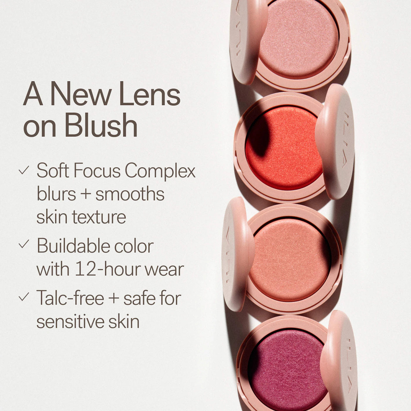 Pre-order: ILIA | Soft Focus Blurring Blush - Talc-Free Powder Blush